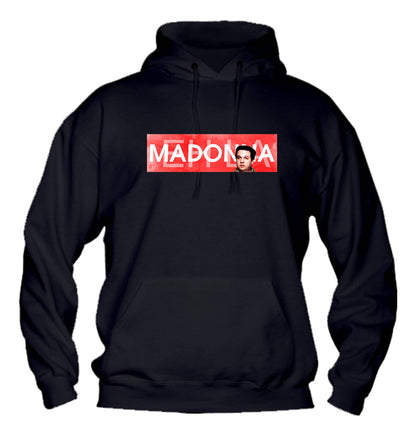 Felpa con cappuccio UOMO, DONNA & BAMBIN - EH LA MADONNA - Super vestibilità Top qualità