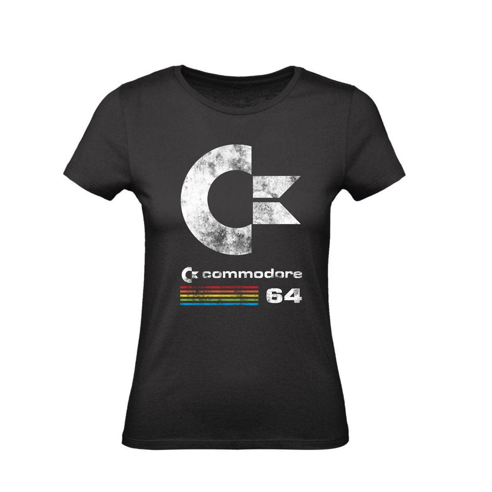 T-Shirt Uomo, Donna & Bambino - COMMODORE 64 - Maglietta Maglia Tshirt Super vestibilità Top qualità