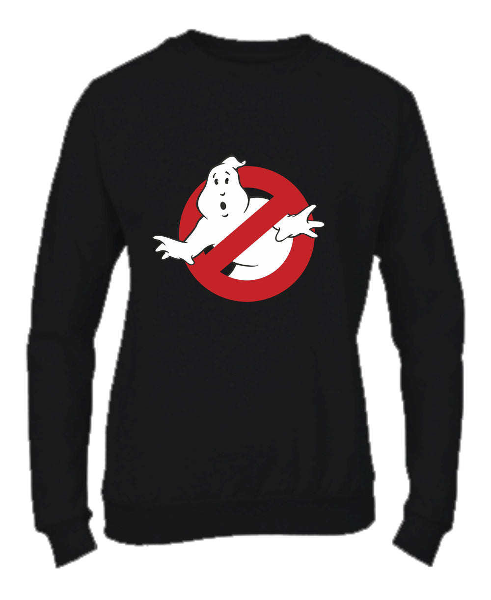 Felpa Girocollo UOMO, DONNA & BAMBIN - GHOSTBUSTERS - Super vestibilità Top qualità