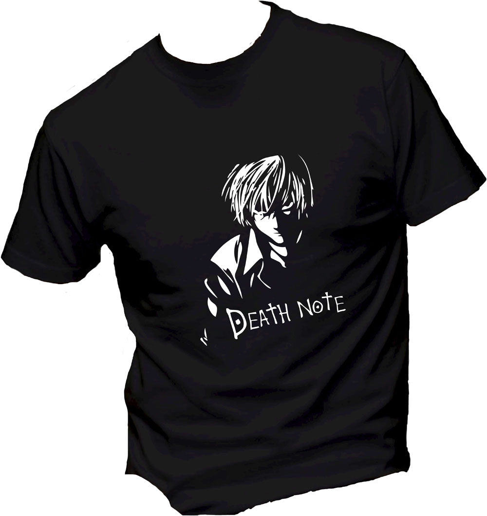 T-Shirt Uomo, Donna & Bambino - DEATH NOTE - LIGHT - Maglietta Maglia Tshirt Super vestibilità Top qualità