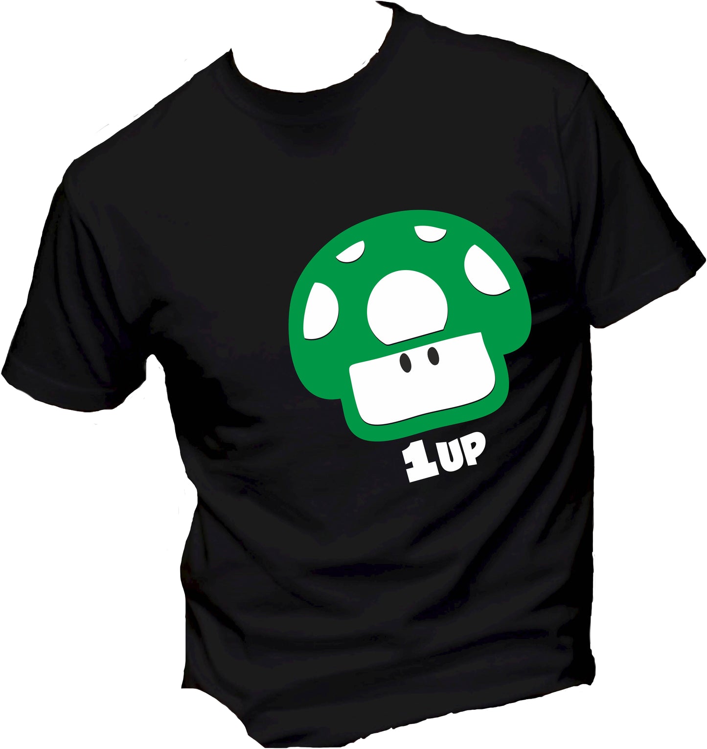 T-Shirt Uomo, Donna & Bambino - 1 UP - Maglietta Maglia Tshirt Super vestibilità Top qualità - Social Crazy