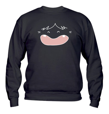 Felpa Girocollo UOMO, DONNA & BAMBIN - HELLO SPANK LINE ART - Super vestibilità Top qualità