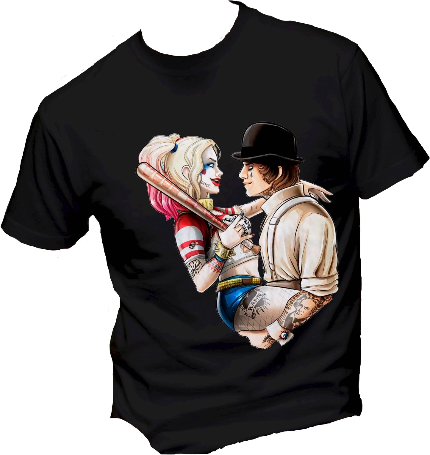 T-Shirt Uomo, Donna & Bambino - HARLEY E ALEX  - Maglietta Maglia Tshirt Super vestibilità Top qualità