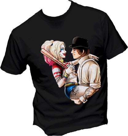T-Shirt Uomo, Donna & Bambino - HARLEY E ALEX  - Maglietta Maglia Tshirt Super vestibilità Top qualità
