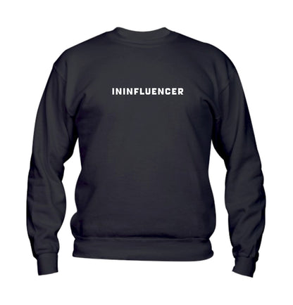 Felpa Girocollo UOMO, DONNA & BAMBIN - ININFLUENCER  - Super vestibilità Top qualità