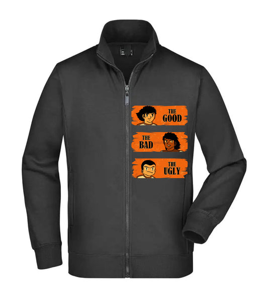 Felpa Unisex Full Zip - HOLLY E BENJI THE GOOD THE BAD THE UGLY - Super vestibilità Top qualità