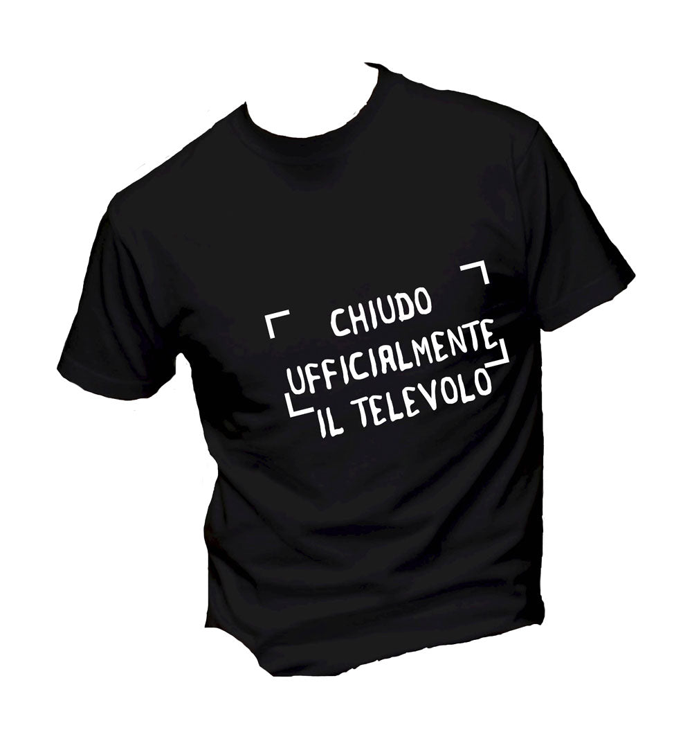 T-Shirt Uomo, Donna & Bambino - CHIUDO UFFICIALMENTE IL TELEVOTO - Maglietta Maglia Tshirt Super vestibilità Top qualità