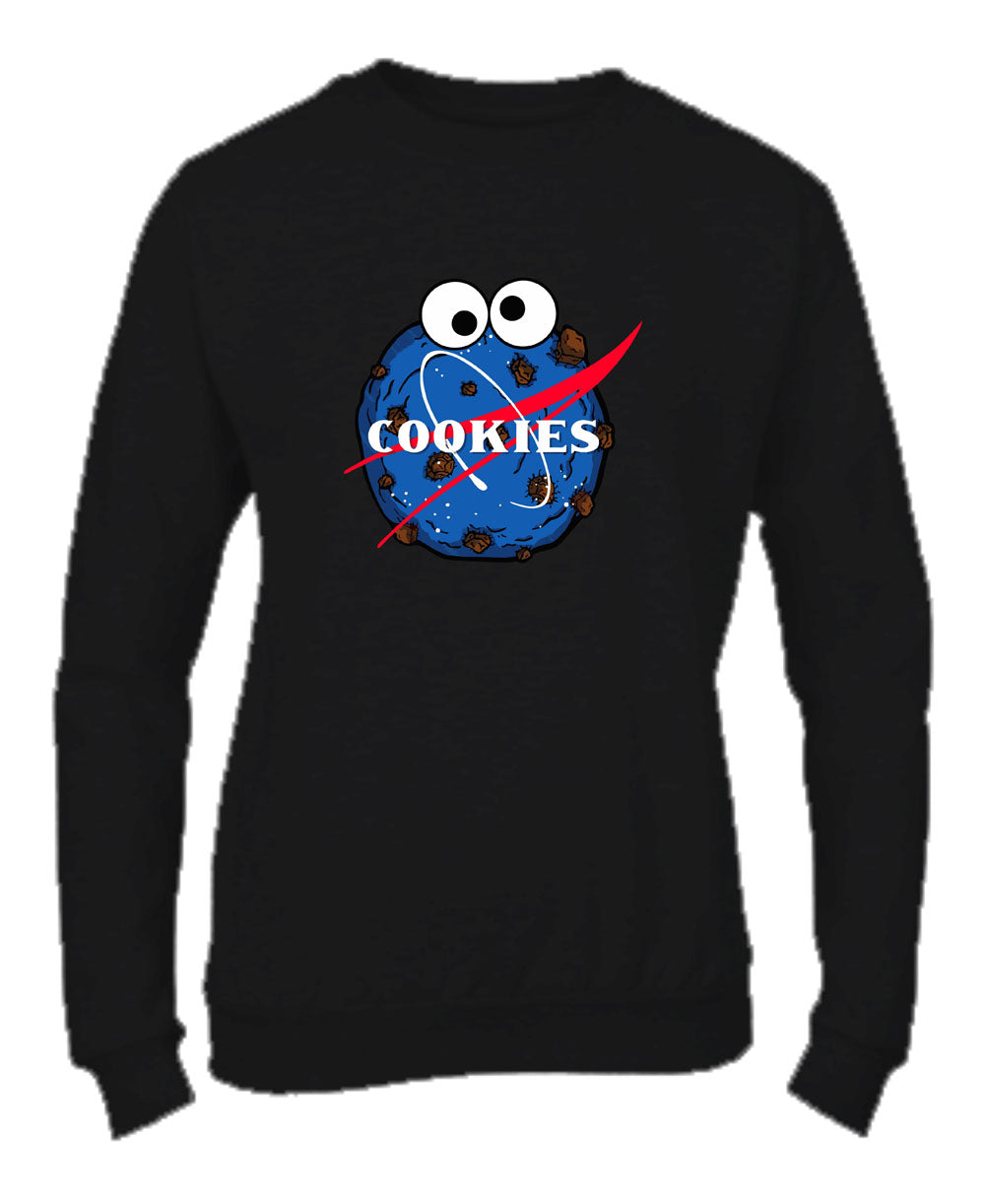 Felpa Girocollo UOMO, DONNA & BAMBIN - COOKIES - Super vestibilità Top qualità