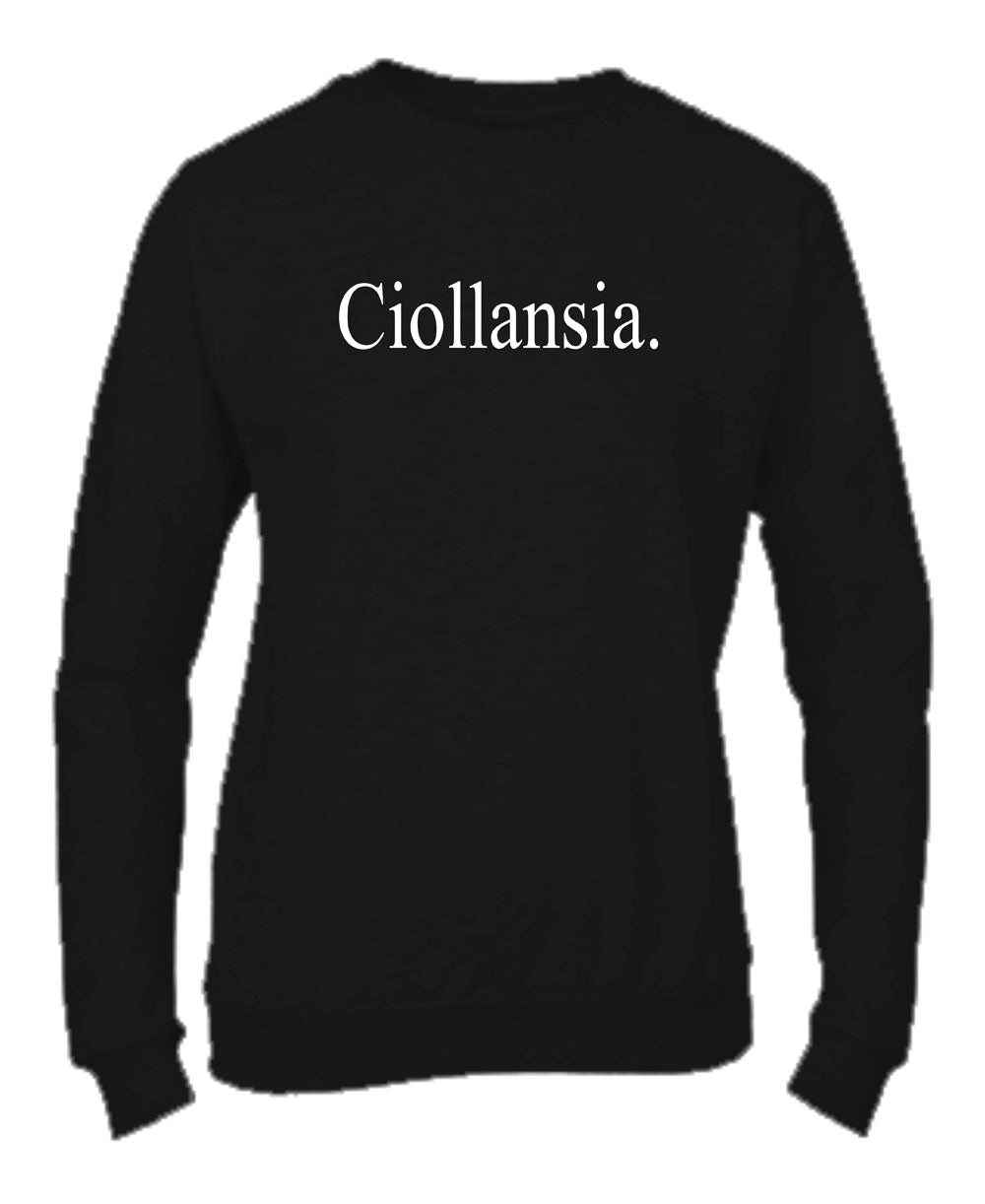 Felpa Girocollo UOMO, DONNA & BAMBIN - CIOLLANSIA - Super vestibilità Top qualità