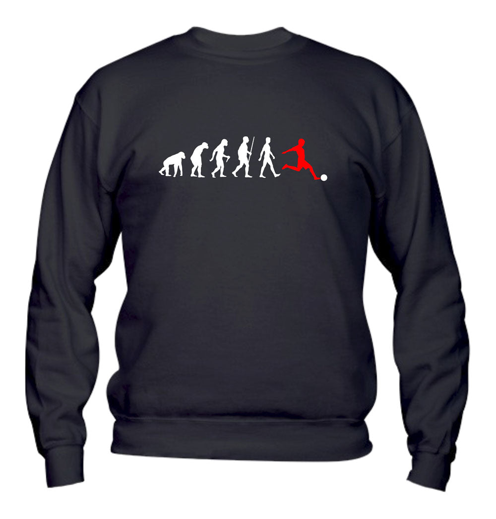 Felpa Girocollo UOMO, DONNA & BAMBIN - CALCIO EVOLUTION - Super vestibilità Top qualità