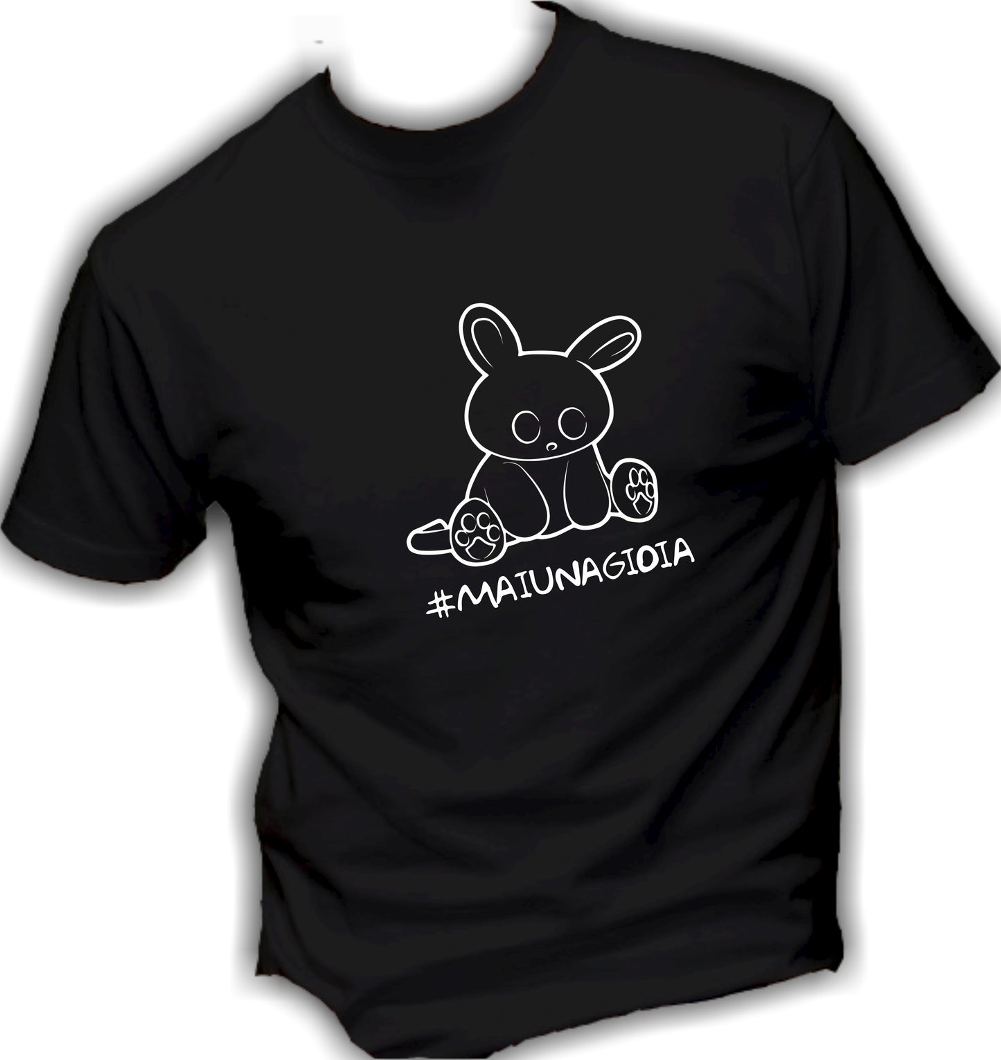 T-Shirt Uomo, Donna & Bambino - #MAIUNAGIOIA - Maglietta Maglia Tshirt Super vestibilità Top qualità