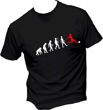 T-Shirt Uomo, & Bambino - CALCIO EVOLUTION - Maglietta Maglia Tshirt Super vestibilità Top qualità
