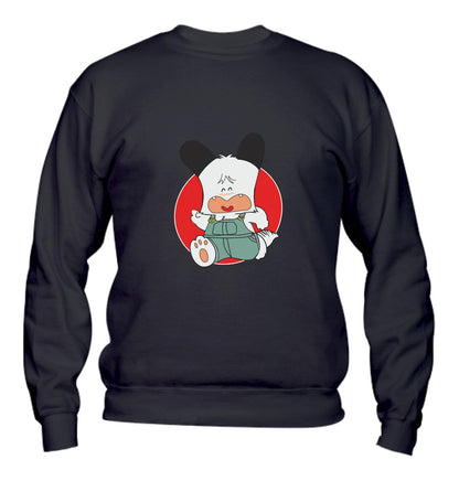 Felpa Girocollo UOMO, DONNA & BAMBIN - HELLO SPANK - Super vestibilità Top qualità