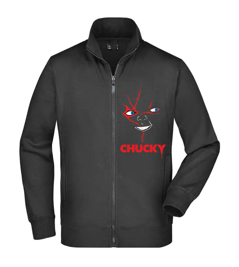 Felpa Unisex Full Zip - CHUCKY - Super vestibilità Top qualità