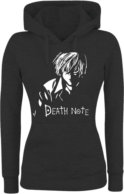 Felpa con cappuccio UOMO, DONNA & BAMBIN - DEATH NOTE - LIGHT - Super vestibilità Top qualità