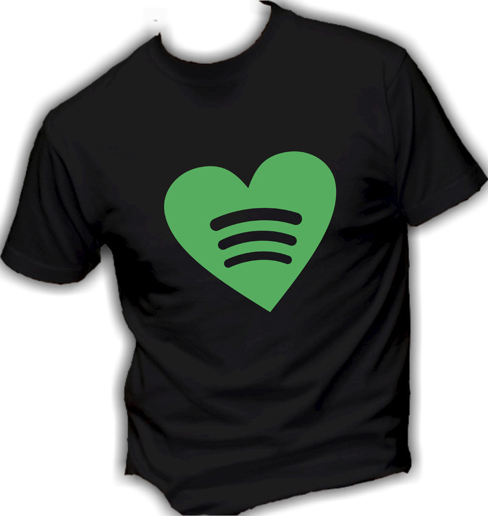 T-Shirt Uomo Donna & Bambino - LOVE MUSIC - Maglietta Maglia Tshirt Super vestibilità Top qualità