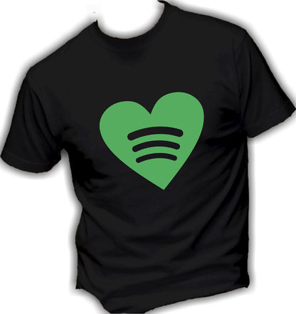 T-Shirt Uomo Donna & Bambino - LOVE MUSIC - Maglietta Maglia Tshirt Super vestibilità Top qualità