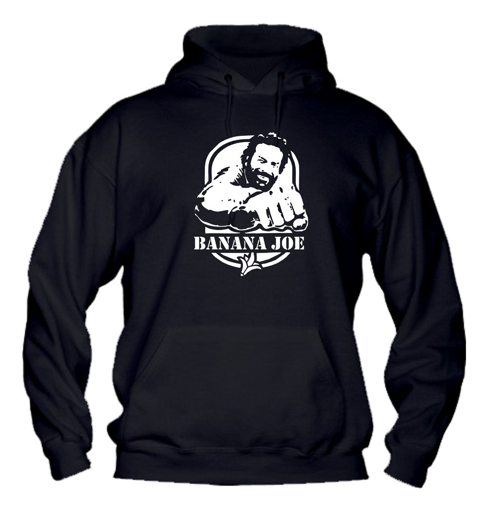 Felpa con cappuccio UOMO, DONNA & BAMBIN - BANANA JOE - Super vestibilità Top qualità - Social Crazy
