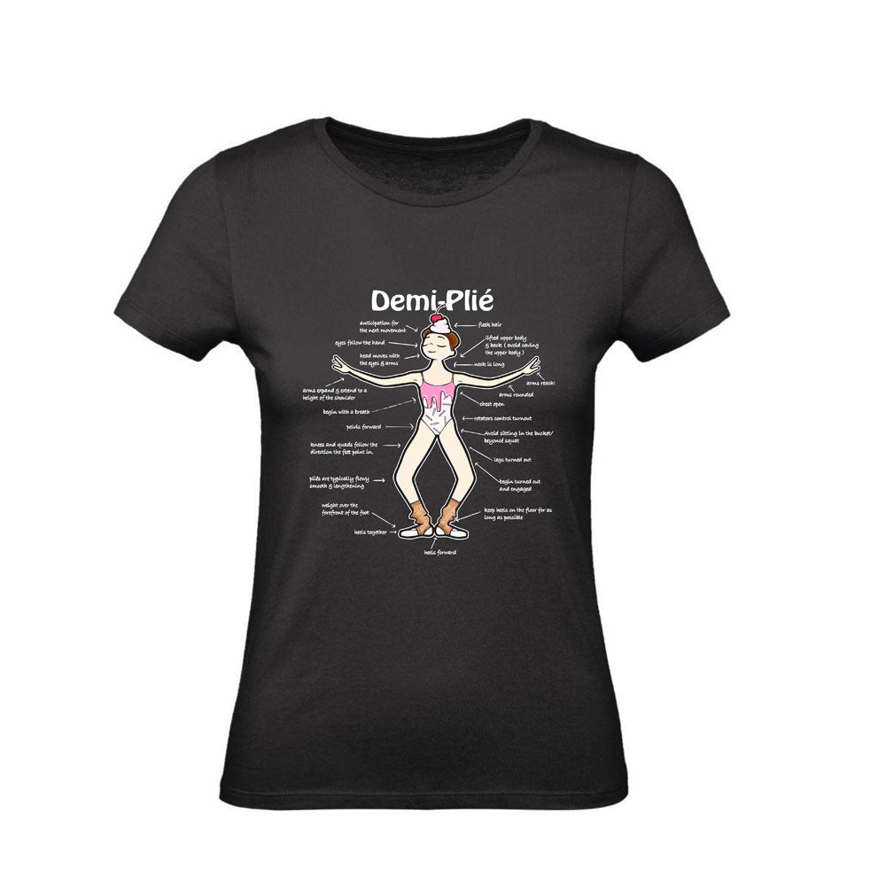 T-Shirt Donna & Bambino - DEMI-PLIÈ - Maglietta Maglia Tshirt Super vestibilità Top qualità
