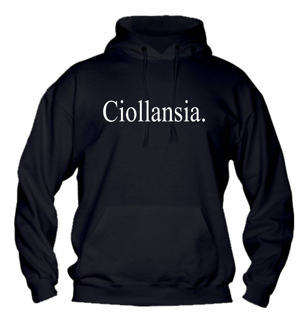 Felpa con cappuccio UOMO, DONNA & BAMBIN - CIOLLANSIA - Super vestibilità Top qualità