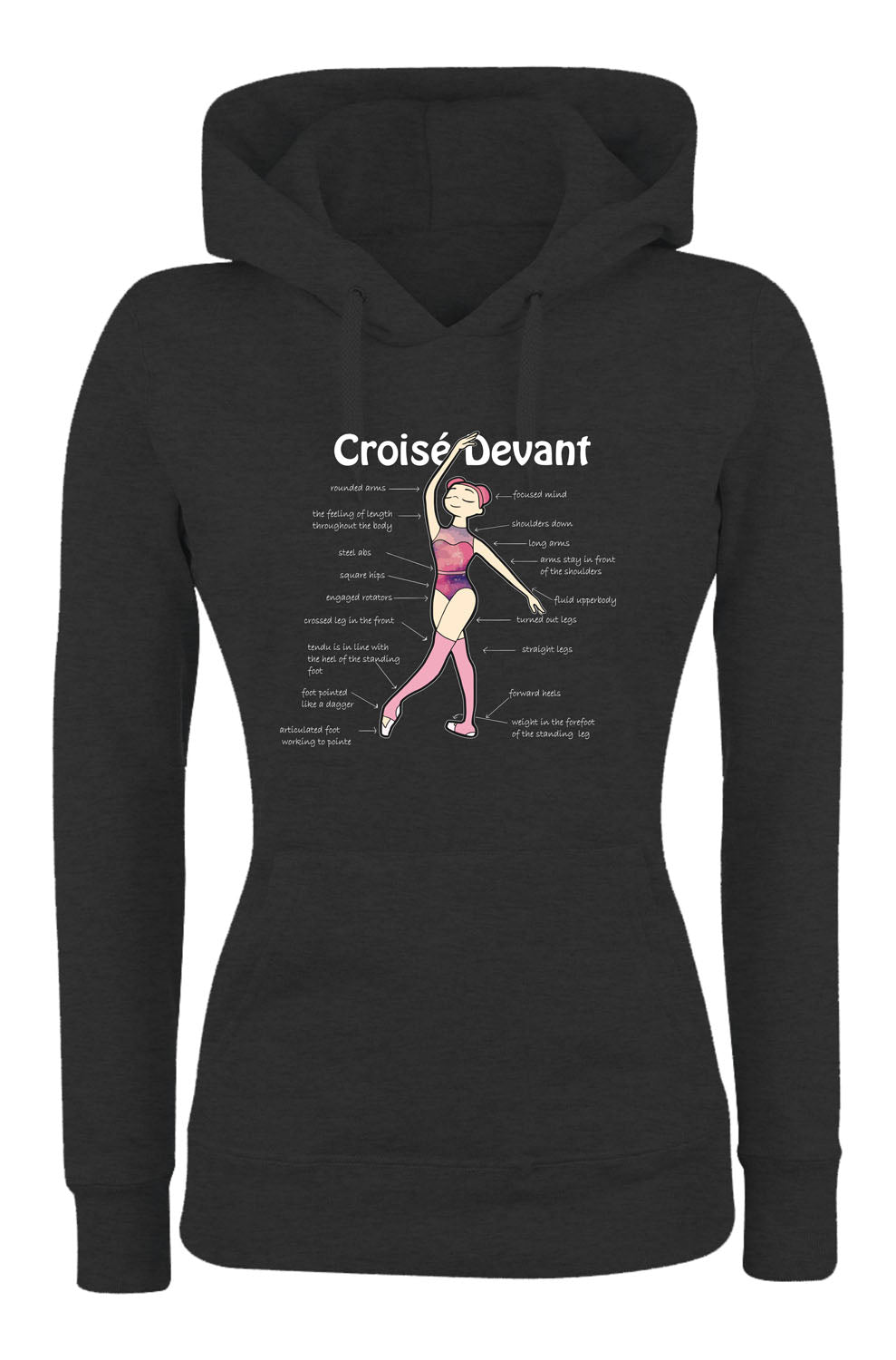 Felpa con cappuccio DONNA & BAMBIN - CROISÈ DEVANT - Super vestibilità Top qualità