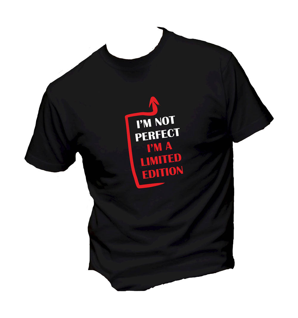 T-Shirt Uomo & Bambino - I'M LIMITED EDITION - Maglietta Maglia Tshirt Super vestibilità Top qualità