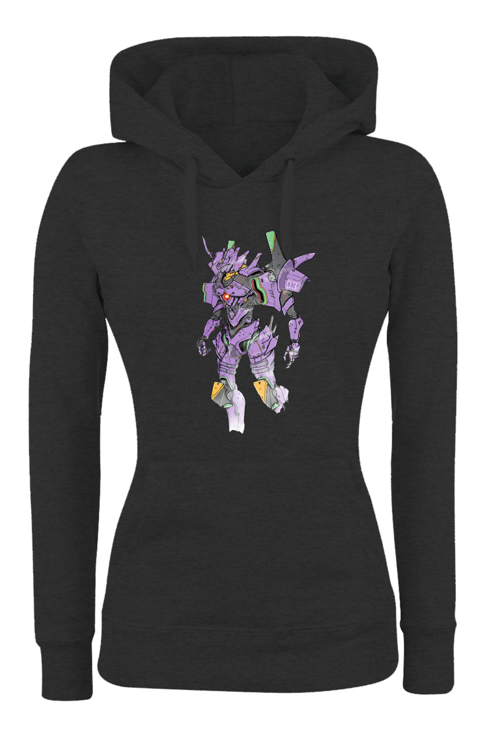 Felpa con cappuccio UOMO, DONNA & BAMBIN - EVA 01 - Super vestibilità Top qualità