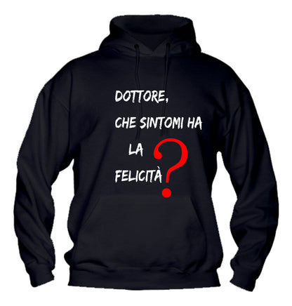 Felpa con cappuccio UOMO, DONNA & BAMBIN - MI FIDO DI TE - Super vestibilità Top qualità