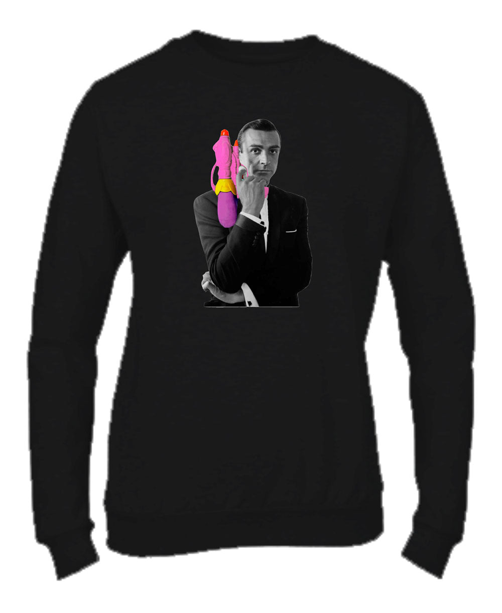 Felpa Girocollo UOMO, DONNA & BAMBIN - AGENTE SPECIALE - Super vestibilità Top qualità - Social Crazy