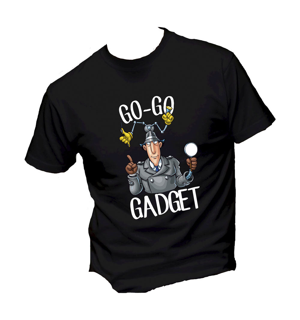 T-Shirt Uomo & Bambino - GO-GO GADGET - Maglietta Maglia Tshirt Super vestibilità Top qualità - Social Crazy