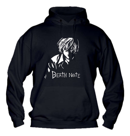 Felpa con cappuccio UOMO, DONNA & BAMBIN - DEATH NOTE - LIGHT - Super vestibilità Top qualità