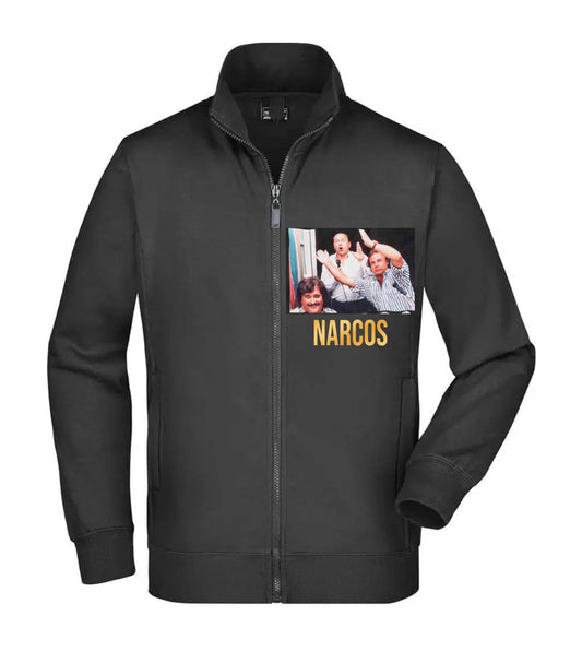 Felpa Unisex Full Zip - NARCOS PERSONAGGI - Super vestibilità Top qualità