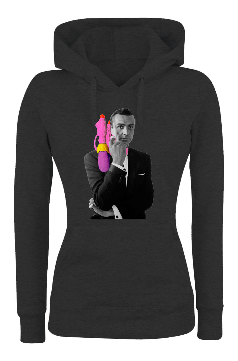 Felpa con cappuccio UOMO, DONNA & BAMBIN - AGENTE SPECIALE - Super vestibilità Top qualità - Social Crazy