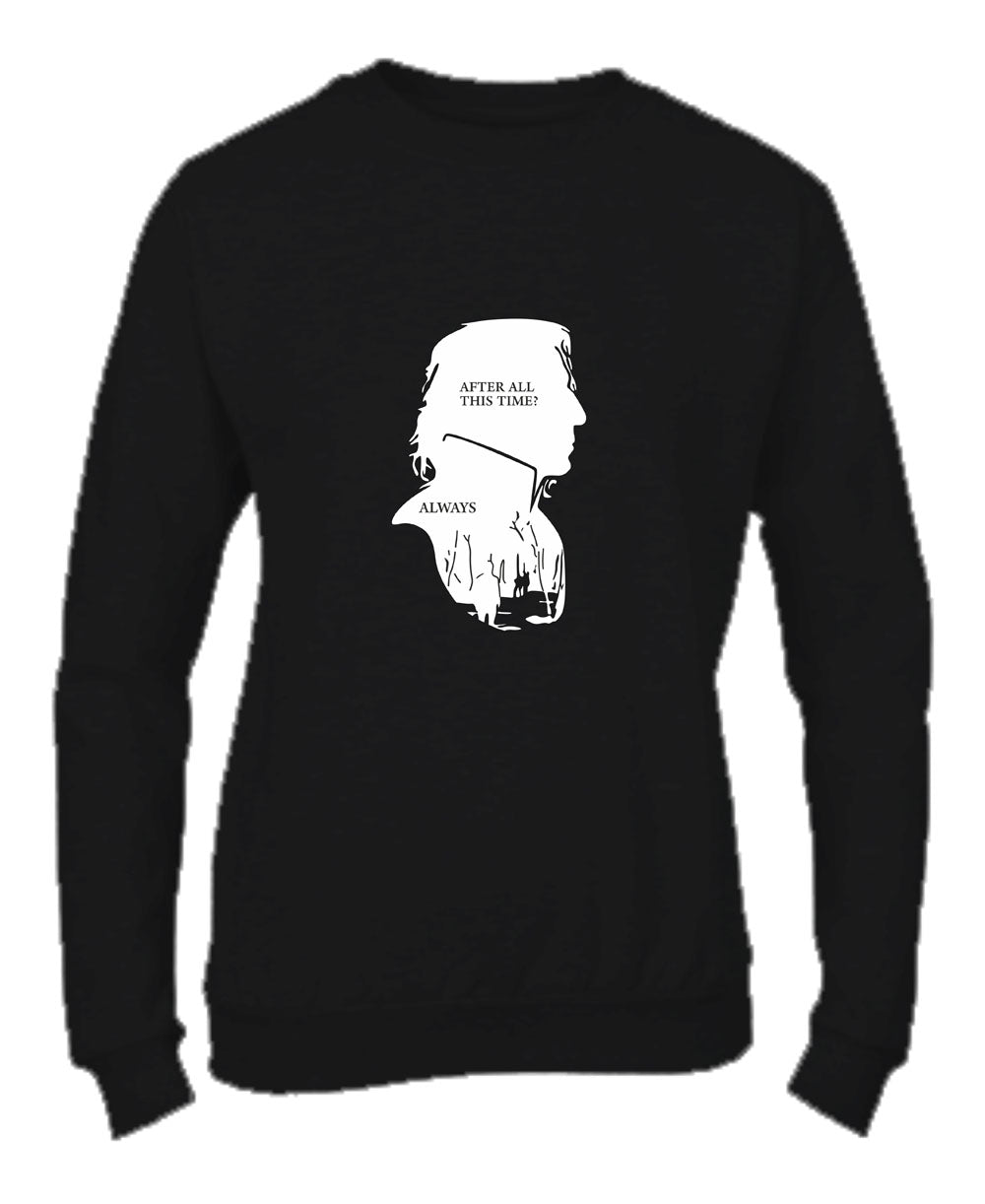 Felpa Girocollo UOMO, DONNA & BAMBIN - AFTER ALL THIS TIME - Super vestibilità Top qualità - Social Crazy