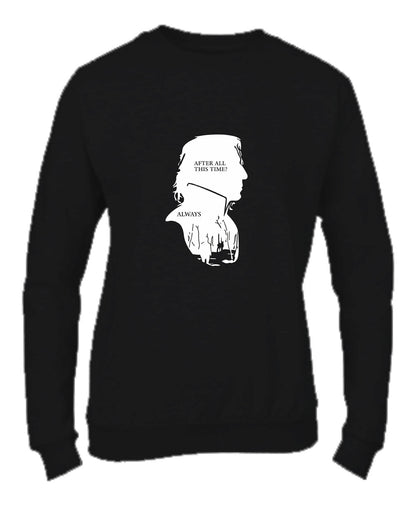 Felpa Girocollo UOMO, DONNA & BAMBIN - AFTER ALL THIS TIME - Super vestibilità Top qualità - Social Crazy