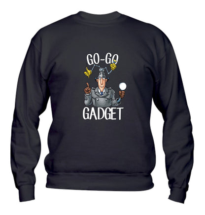 Felpa Girocollo UOMO & BAMBIN - GO-GO GADGET - Super vestibilità Top qualità