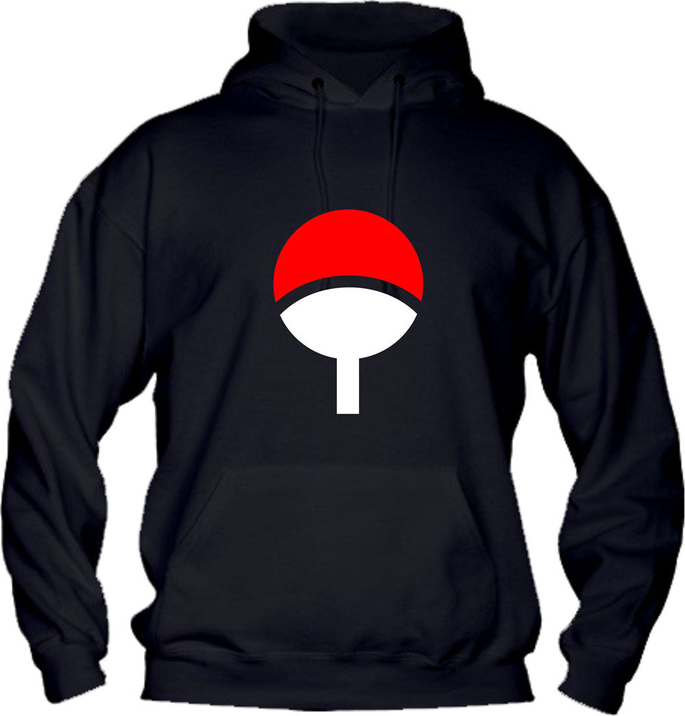 Felpa con cappuccio UOMO, DONNA & BAMBIN - VENTAGLIO UCHIHA - Super vestibilità Top qualità