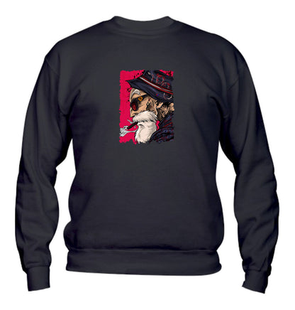 Felpa Girocollo UOMO & BAMBIN - MAESTRO MUTEN HIPSTER STYLE - Super vestibilità Top qualità