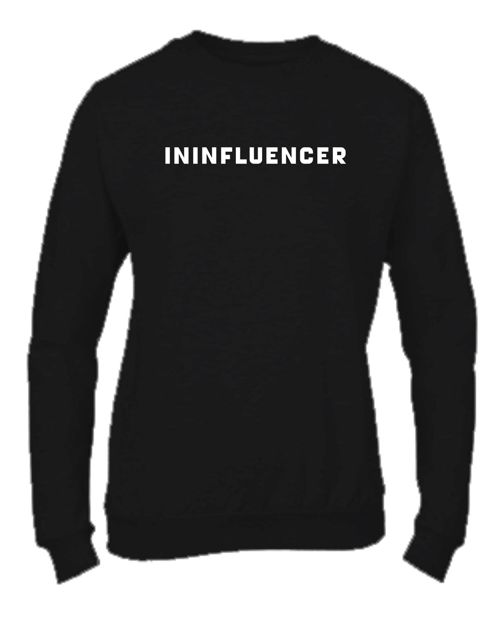Felpa Girocollo UOMO, DONNA & BAMBIN - ININFLUENCER  - Super vestibilità Top qualità
