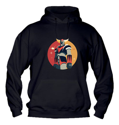 Felpa con cappuccio UOMO & BAMBIN - GOLDRAKE - Super vestibilità Top qualità - Social Crazy