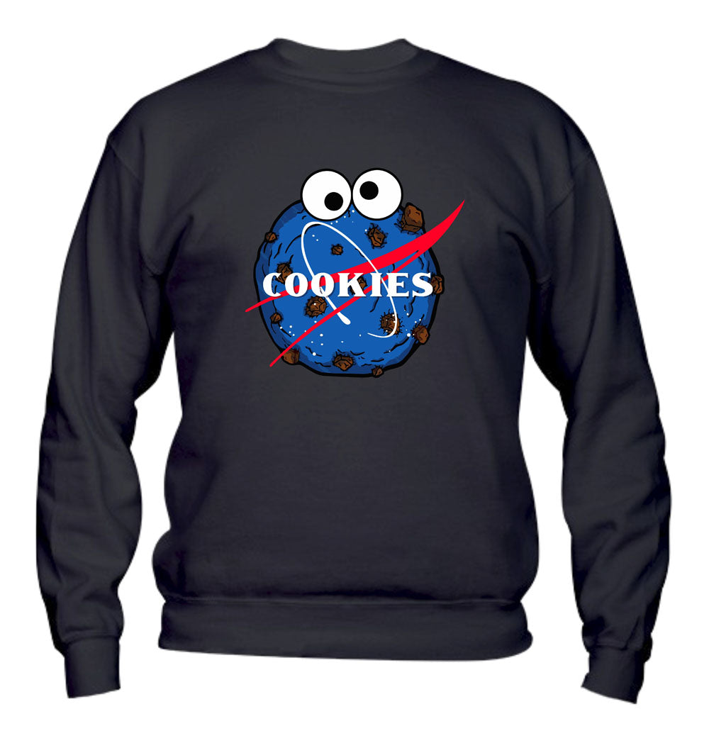 Felpa Girocollo UOMO, DONNA & BAMBIN - COOKIES - Super vestibilità Top qualità