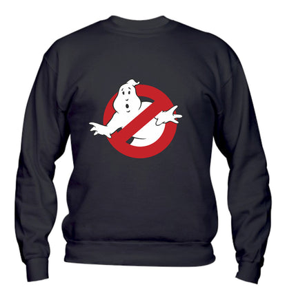 Felpa Girocollo UOMO, DONNA & BAMBIN - GHOSTBUSTERS - Super vestibilità Top qualità