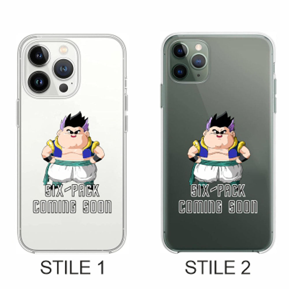 Cover Compatibile Con Tutti i Modelli iPhone - GOTENKS - SIX PACK - Trasparente UltraSottili AntiGraffio Antiurto Case Custodia Marca