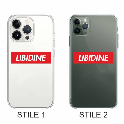 Cover Compatibile Con Tutti i Modelli iPhone - LIBIDINE - Trasparente UltraSottili AntiGraffio Antiurto Case Custodia Marca - Social Crazy