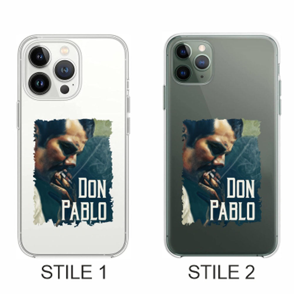 Cover Compatibile Con Tutti i Modelli iPhone - DON PABLO - Trasparente UltraSottili AntiGraffio Antiurto Case Custodia Marca