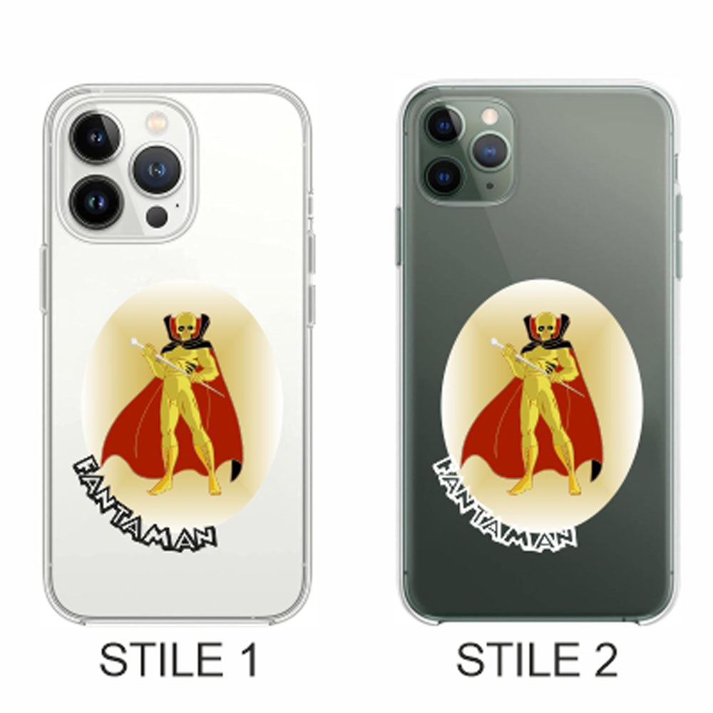 Cover Compatibile Con Tutti i Modelli iPhone - FANTAMAN - Trasparente UltraSottili AntiGraffio Antiurto Case Custodia Marca