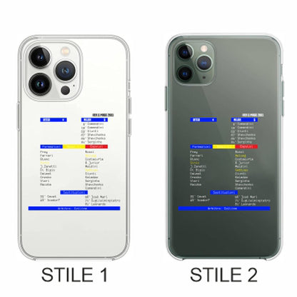 Cover Compatibile Con Tutti i Modelli iPhone - INT. 0 - MIL.6 - Trasparente UltraSottili AntiGraffio Antiurto Case Custodia Marca