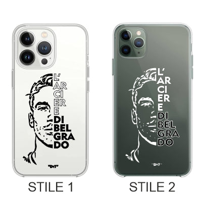 Cover Compatibile Con Tutti i Modelli iPhone - DV7 - Trasparente UltraSottili AntiGraffio Antiurto Case Custodia Marca