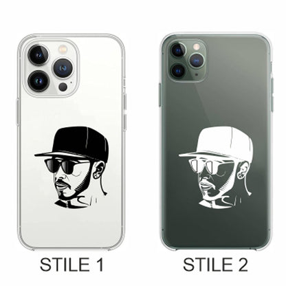 Cover Compatibile Con Tutti i Modelli iPhone - LEWIS - Trasparente UltraSottili AntiGraffio Antiurto Case Custodia Marca