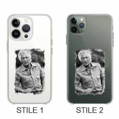 Cover Compatibile Con Tutti i Modelli iPhone - GIANNI AGNELLI - Trasparente UltraSottili AntiGraffio Antiurto Case Custodia Marca